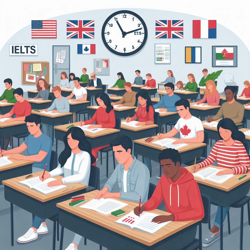 square image illustrating IELTS 1